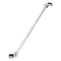 Chave de catraca DURATECH 14x15mm com cabeça flexível extra longa Chave de catraca DURATECH 14x15mm com cabeça flexível extra longa