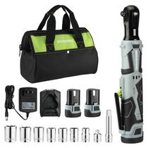 Chave de catraca elétrica sem fio WORKPRO 12V 40Nm com acessório Chave de catraca elétrica sem fio WORKPRO 12V 40Nm com acessório