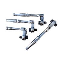 Chave De Catraca Mini De 1/4 De Polegada 2 Em 1 Com Soquete E Ponta De Catraca De 72 Dentes,