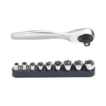 Chave De Catraca Mini De 1/4 Polegada Com 72 Dentes, Chave De Fenda Com Soquete, Ferramentas Manuais Chave De Catraca Mini De 1/4 Polegada Com 72 Dentes, Chave De Fenda Com Soquete, Ferramentas Manuais