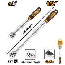 Chave de Catraca Reversível Telescópica 12-18 Pol INGCO