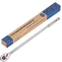 Chave de catraca UYECOVE 1/2" Drive Long Handle 61 cm em aço cromado