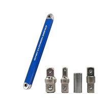 Chave de extensão QIZHIMEI Offset Tight Reach, 1 conjunto com adaptadores Chave de extensão QIZHIMEI Offset Tight Reach, 1 conjunto com adaptadores