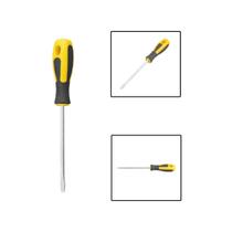 Chave De Fenda 1/4" x 5" Ponta Magnética Cabo Emborrachado Chave De Fenda 1/4" x 5" Ponta Magnética Cabo Emborrachado