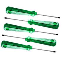 Chave De Fenda 3x75mm Tramontina Ponta Magnética 5un Chave De Fenda 3x75mm Tramontina Ponta Magnética 5un