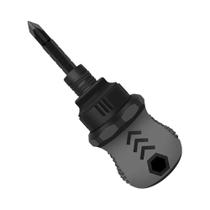 Chave De Fenda Ajustável De Dupla Função Com Catraca Telescópica E Ponta Cruzada Para Manutenção Chave De Fenda Ajustável De Dupla Função Com Catraca Telescópica E Ponta Cruzada Para Manutenção