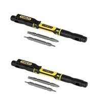 Chave de Fenda Bostitch/Stanley 4 em 1 - Pacote com 2