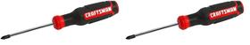 Chave de fenda Craftsman Phillips Bi-Material PH 1 x 3 cm Pacote com 2