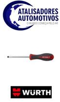 Chave de Fenda Cromo Vanadio 1/8 x 6"-3 x150mm- Wurth Chave de Fenda Cromo Vanadio 1/8 x 6"-3 x150mm- Wurth