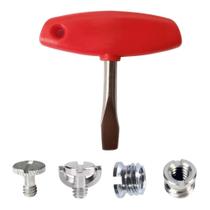 Chave De Fenda De Cabeça Plana Com Cabo Em T De Alto Torque, Portátil Para Reparos Em Câmeras E Chave De Fenda De Cabeça Plana Com Cabo Em T De Alto Torque, Portátil Para Reparos Em Câmeras E