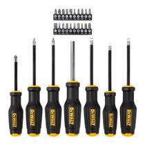 Chave de fenda DEWALT TOUGHSERIES preta cromada