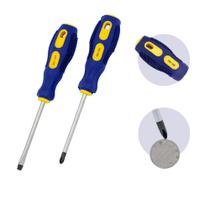 Chave de Fenda e Phillips 18cm Imantada 2 Peças Chave de Fenda e Phillips 18cm Imantada 2 Peças