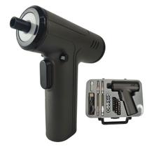 Chave de Fenda Eletrica 29 Bits Furadeira Parafusadeira Broca Obra Construçao Ferramenta Luz de Led Bateria Recarregavel Residencial Comercial Reforma