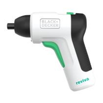 Chave de fenda elétrica BLACK+DECKER 4V MAX reviva REVSD4C