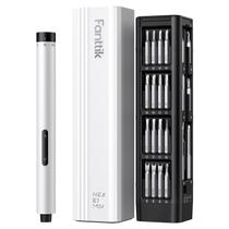 Chave de fenda elétrica Fanttik E1 Max 3.7V com 50 bits branca