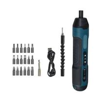 Chave De Fenda Elétrica Mini Sem Fio De 1300mah, Recarregável, Ferramentas De Reparo Multifuncionais