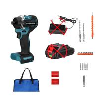 Chave De Fenda Elétrica Sem Fio Brushless 20+1 Torque 280N.m Ferramenta De Perfuração Compatível Com Chave De Fenda Elétrica Sem Fio Brushless 20+1 Torque 280N.m Ferramenta De Perfuração Compatível Com