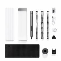 Chave de fenda elétrica wowstick 1F+ de lítio com luz LED de 56 bits