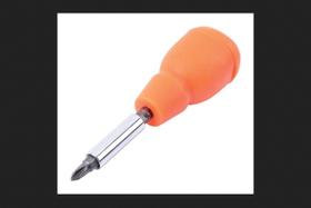 Chave de fenda HOME PLUS Stubby 4 em 1 com fenda e Phillips