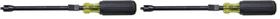 Chave de fenda Klein Tools 32215 1/4" com fenda de 18 cm, pacote 2 Chave de fenda Klein Tools 32215 1/4" com fenda de 18 cm, pacote 2