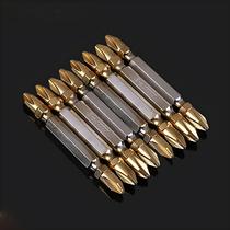 Chave De Fenda Magnética De Cabeça Dupla Com Revestimento De Titânio 65mm PH2