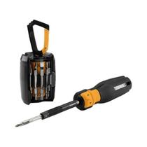 Chave De Fenda Multifuncional Portátil De 24 Bits Com Mecanismo De Catraca Toughbuilt