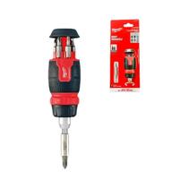 Chave De Fenda Multiuso Milwaukee 8 Em 1 Com Catraca Para Contratistas E Reparos DIY Chave De Fenda Multiuso Milwaukee 8 Em 1 Com Catraca Para Contratistas E Reparos DIY