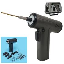 Chave de Fenda Parafusadeira Furadeira Eletrica 29 Bits Maleta Bateria Recarregavel Luz de Led Sem Fio Reforma Construçao Obra Potente Seguro Portatil Chave de Fenda Parafusadeira Furadeira Eletrica 29 Bits Maleta Bateria Recarregavel Luz de Led Sem Fio Reforma Construçao Obra Potente Seguro Portatil