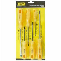 Chave de fenda philips jogo c/6 pcs 4805 / un / fertak Chave de fenda philips jogo c/6 pcs 4805 / un / fertak