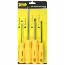 Chave de Fenda Philips Jogo Com 4 Peças 4800 Fertak - Un