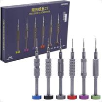 Chave De Fenda Profissional Magnéticas De Precisão Alta Dureza Conjunto 6 Em 1 Multifuncionais H006