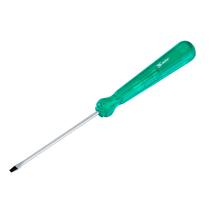 Chave de fenda sl3 1/8 3.1/8 pol 80mm crv cabo verde 1pc mtx Chave de fenda sl3 1/8 3.1/8 pol 80mm crv cabo verde 1pc mtx