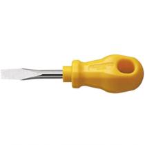 Chave De Fenda Toco Tramontina Master Yellow " Com Ponta Chata Chave De Fenda Toco Tramontina Master Yellow " Com Ponta Chata