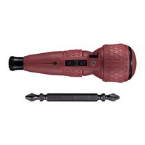 Chave de fenda VESSEL 220USB-S1DR Electric Ball Grip, vermelha opaca Chave de fenda VESSEL 220USB-S1DR Electric Ball Grip, vermelha opaca