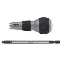 Chave de fenda VESSEL 230W Ball Grip, substituível por broca, Japão