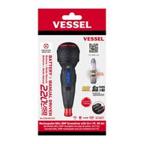 Chave de fenda VESSEL e-Assist Higher Torque com conjunto de 25 bits
