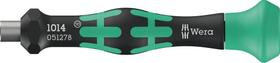 Chave de fenda Wera 1014 Kraftform Micro Bitholding Chave de fenda Wera 1014 Kraftform Micro Bitholding