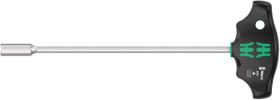 Chave de fenda Wera 495 T-Handle Nutspinner 8x230 mm Chave de fenda Wera 495 T-Handle Nutspinner 8x230 mm