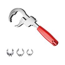 Chave De Grifo De Abertura Grande 1 Peça, Ferramenta De Encanamento Ajustável Multiuso Para Banheiro