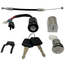 Chave de ignição + Cabo trava banco Pop 100 2007-2015 Chave de ignição + Cabo trava banco Pop 100 2007-2015