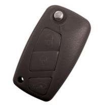 Chave de ignicao canivete linha fiat preta 3 botoes modelos (nao acompanha lamina)