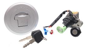 Chave De Ignição Tampa Tanque Trava Dafra Apache 150 10 A 15