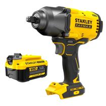 Chave De Impacto 1/2" 13mm 20V Max Brushless SBW940B-B3 + Bateria 4Ah Stanley Unica Chave De Impacto 1/2" 13mm 20V Max Brushless SBW940B-B3 + Bateria 4Ah Stanley Unica