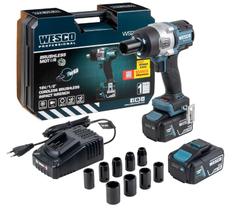 Chave de Impacto 1/2 18v Brushless 700 Nm Wesco WS2392K2 Chave de Impacto 1/2 18v Brushless 700 Nm Wesco WS2392K2