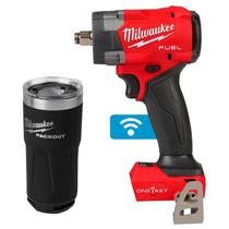 Chave De Impacto 1/2" 18V Fuel Onekey Torque Sense 3061-20 + Copo Térmico 590ml 48-22-8392B Milwaukee Unica Chave De Impacto 1/2" 18V Fuel Onekey Torque Sense 3061-20 + Copo Térmico 590ml 48-22-8392B Milwaukee Unica