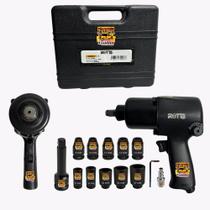 Chave De Impacto 1/2 66 Kg + Torque 10 Soquetes - Rotta