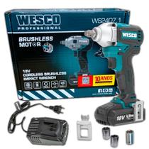 Chave De Impacto 1/2 À Bateria 18v Ws2382 - Wesco