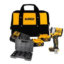 Chave De Impacto 1/2 Dewalt Dcf922 2 baterias 20v Brushless +Acessórios