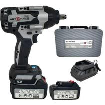 Chave de Impacto 1/2 POL com 2 Baterias 21V Carregador e Maleta SGT-7507 SIGMA