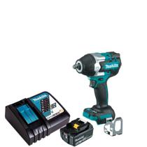 Chave de impacto 1 bateria DTW700 + carregador DC18RC Chave de impacto 1 bateria DTW700 + carregador DC18RC